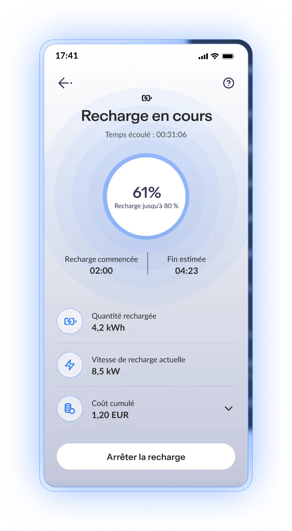 EV charging platform - mobile
