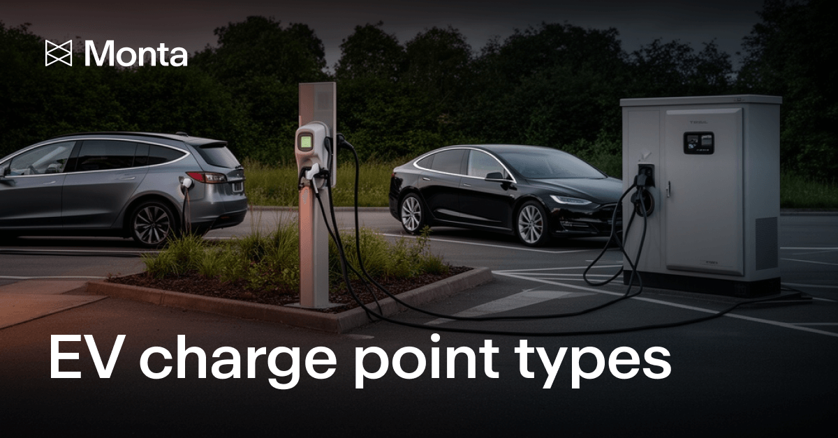 EV charge point types