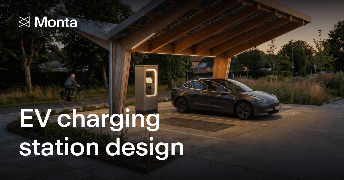 EV charging station design