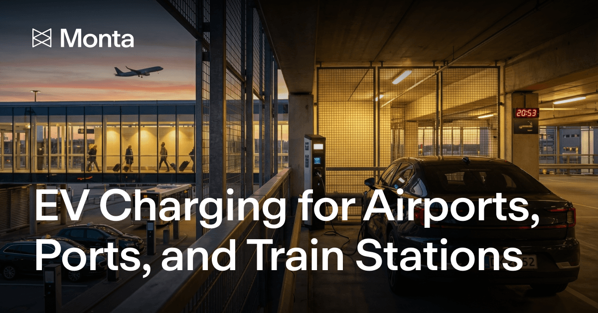 EV Charging for Airports, Ports, and Train Stations (Transportation Hubs)