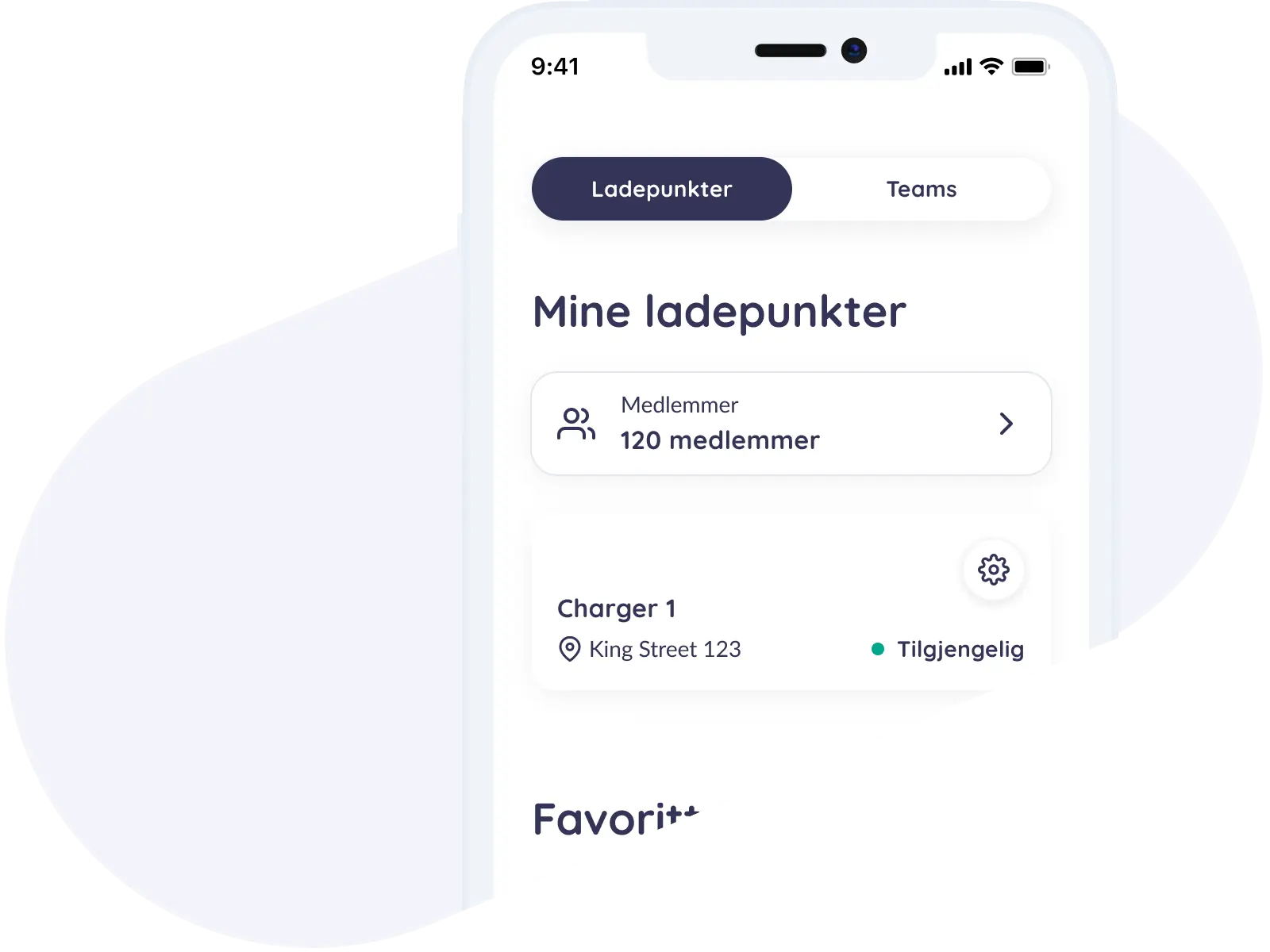 Mine ladepunkter