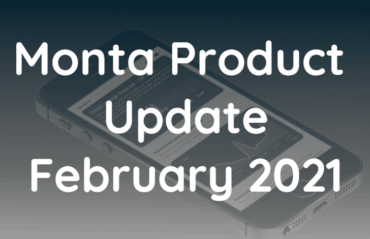 Monta Product Update February 2021