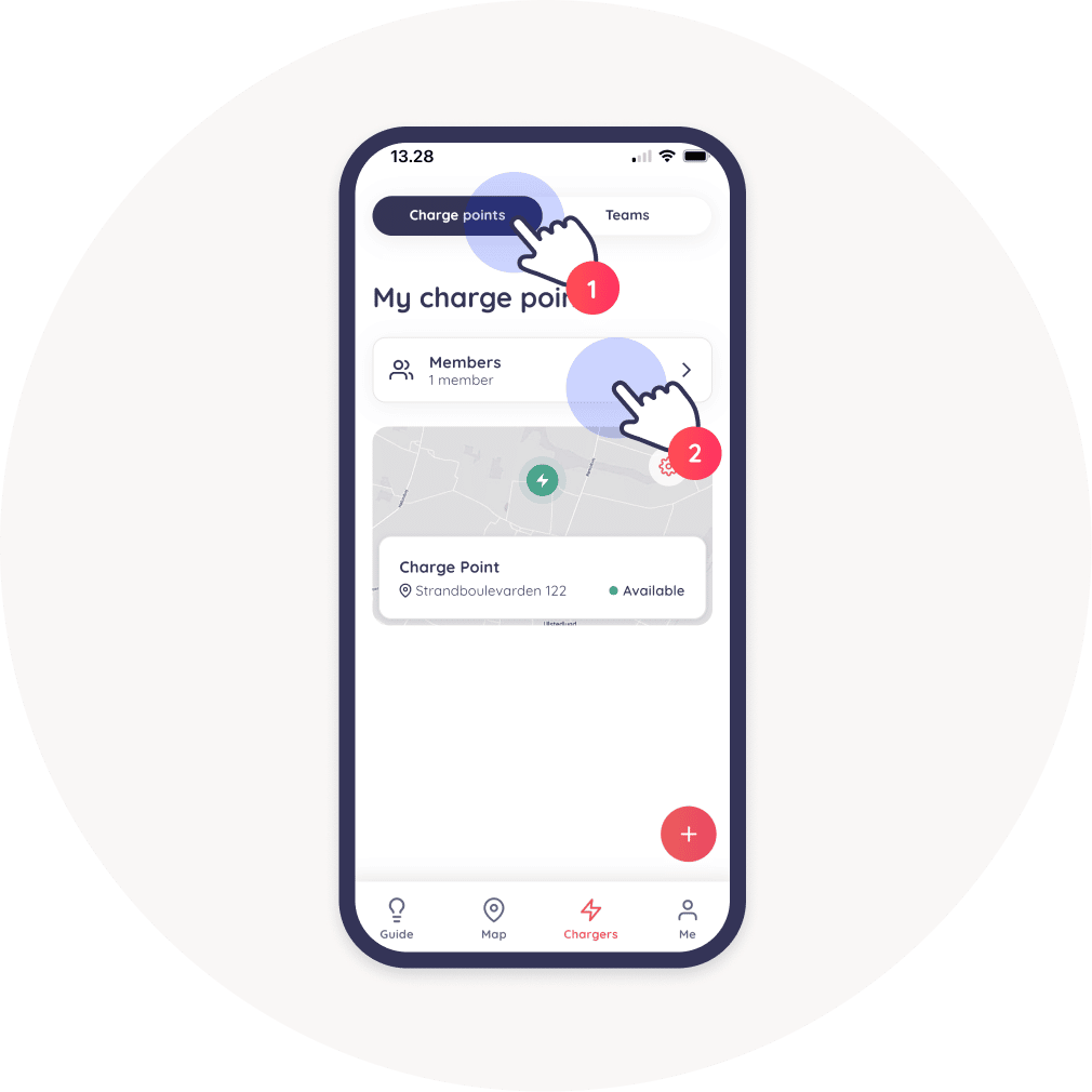 members personal team app