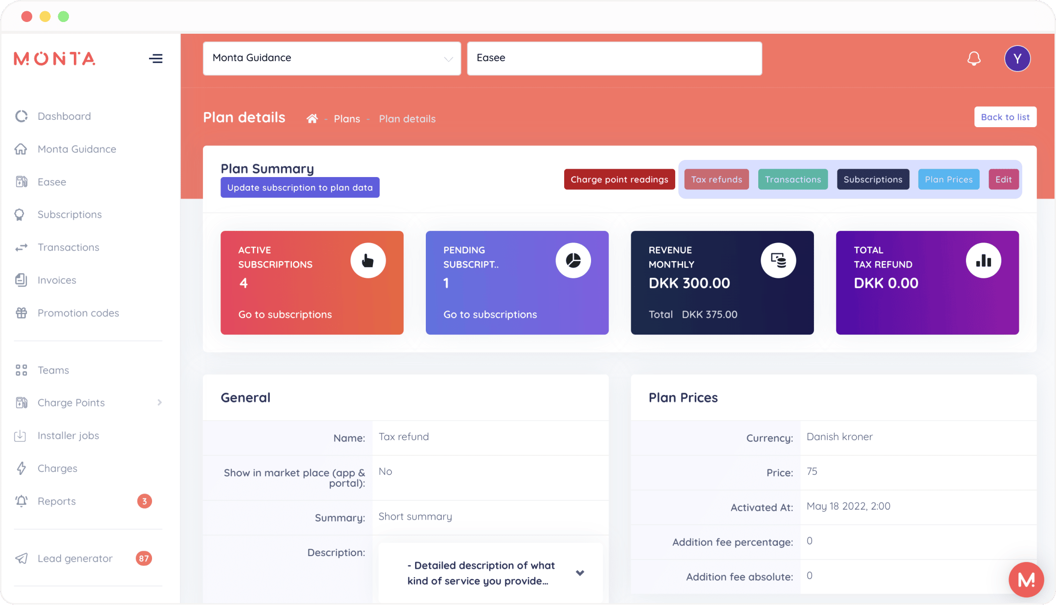 other buttons managing tax refund plan portal