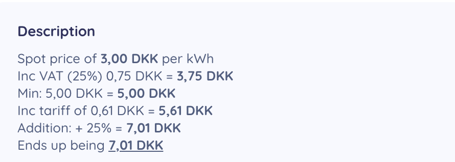 updated setup a dynamic price 