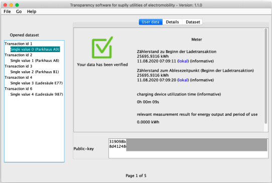 verified charge transparency software