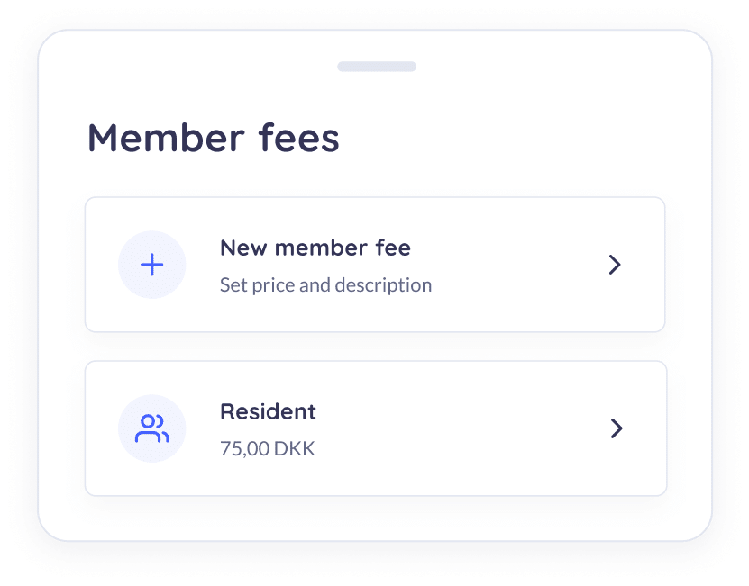 Member fees