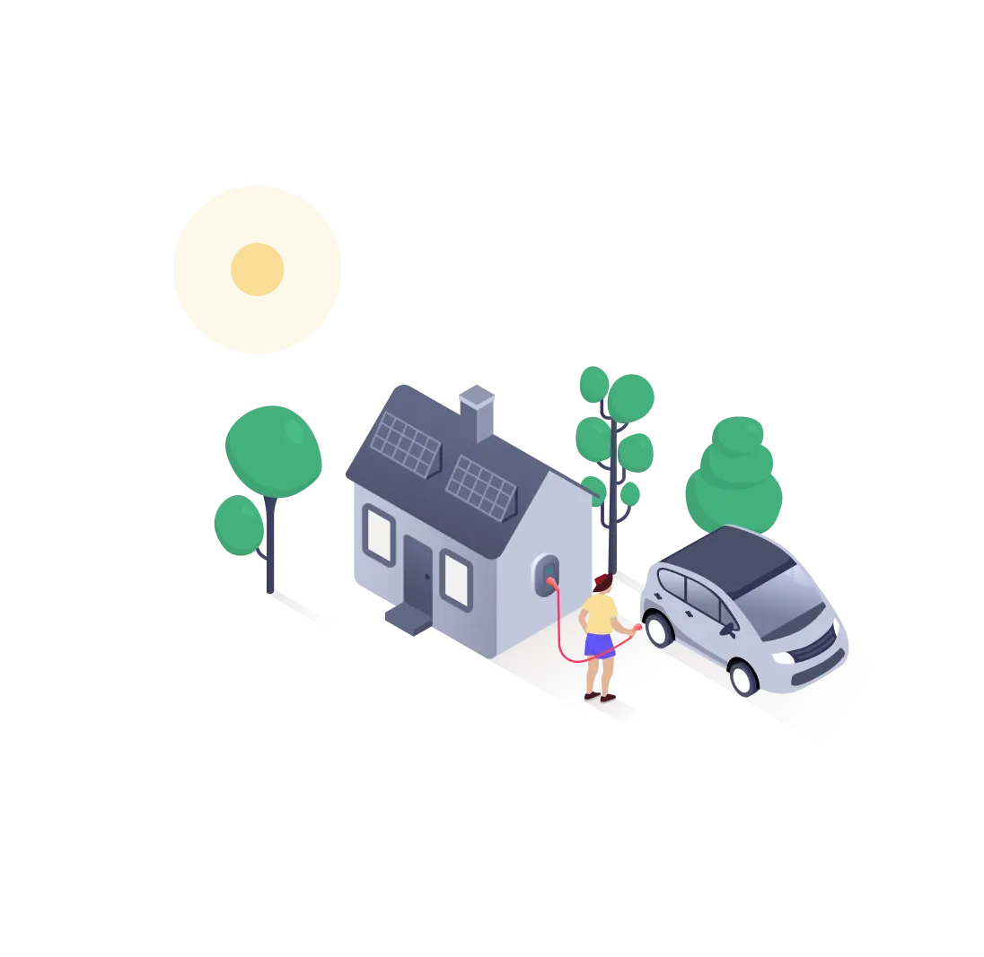 illustration Monta solarcharge